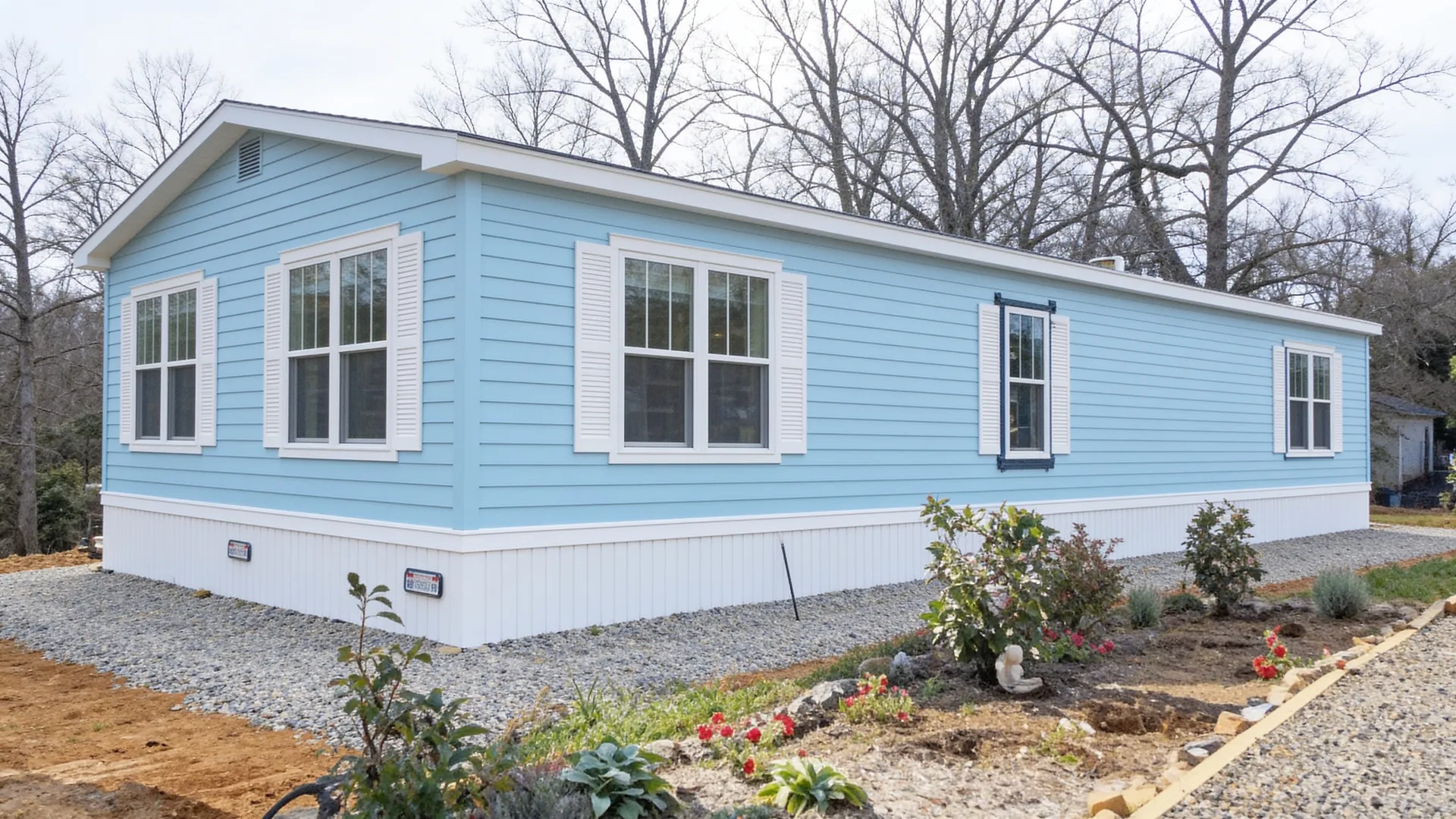 Licensed mover transporting a manufactured home